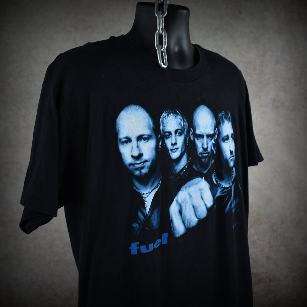 1999 fuel vintage something like human era classic y2k alternative rock radio band promo t-shirt