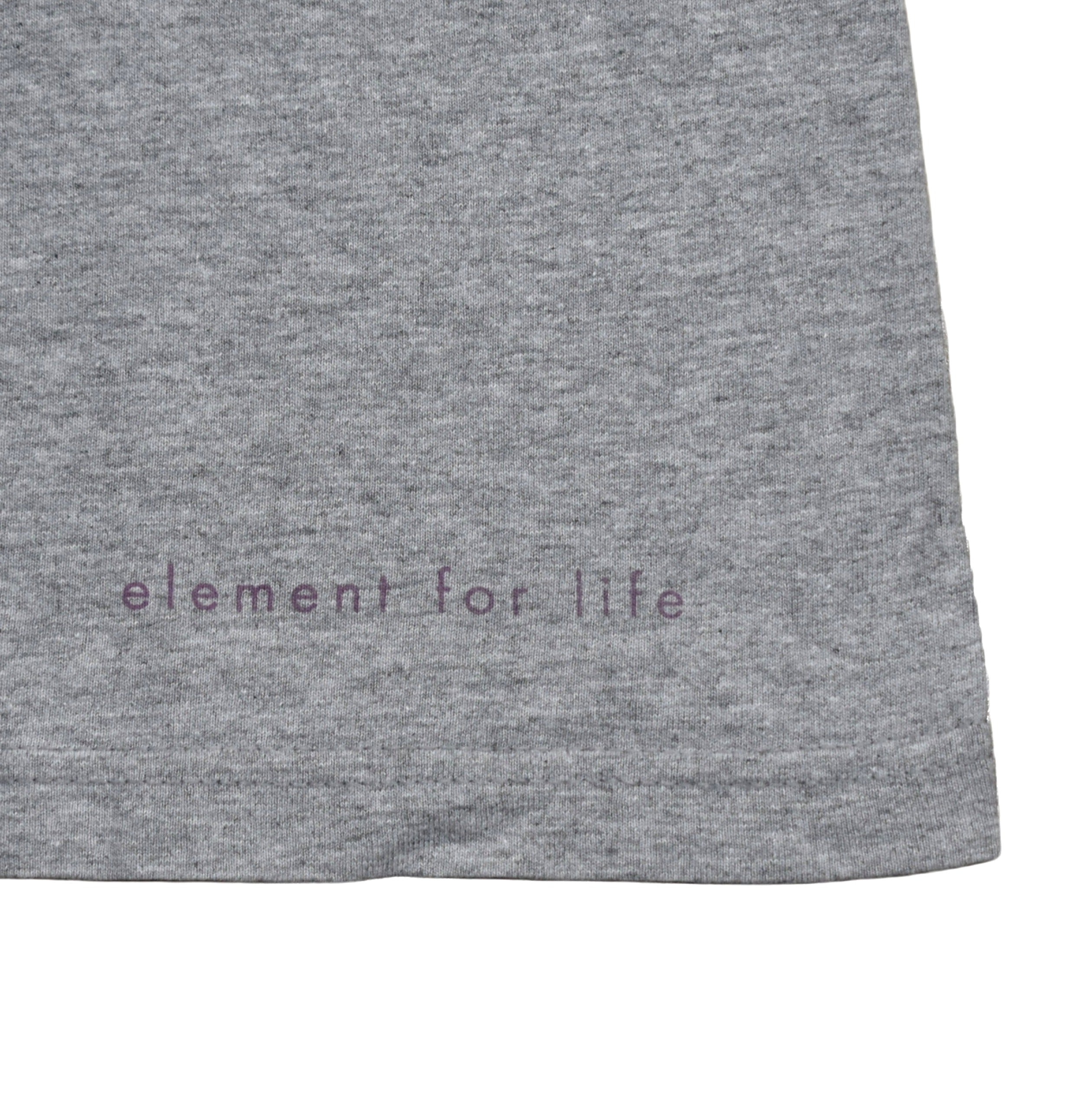 2000s bam. vintage element for life classic 00s bam margera element skateboards promo t-shirt