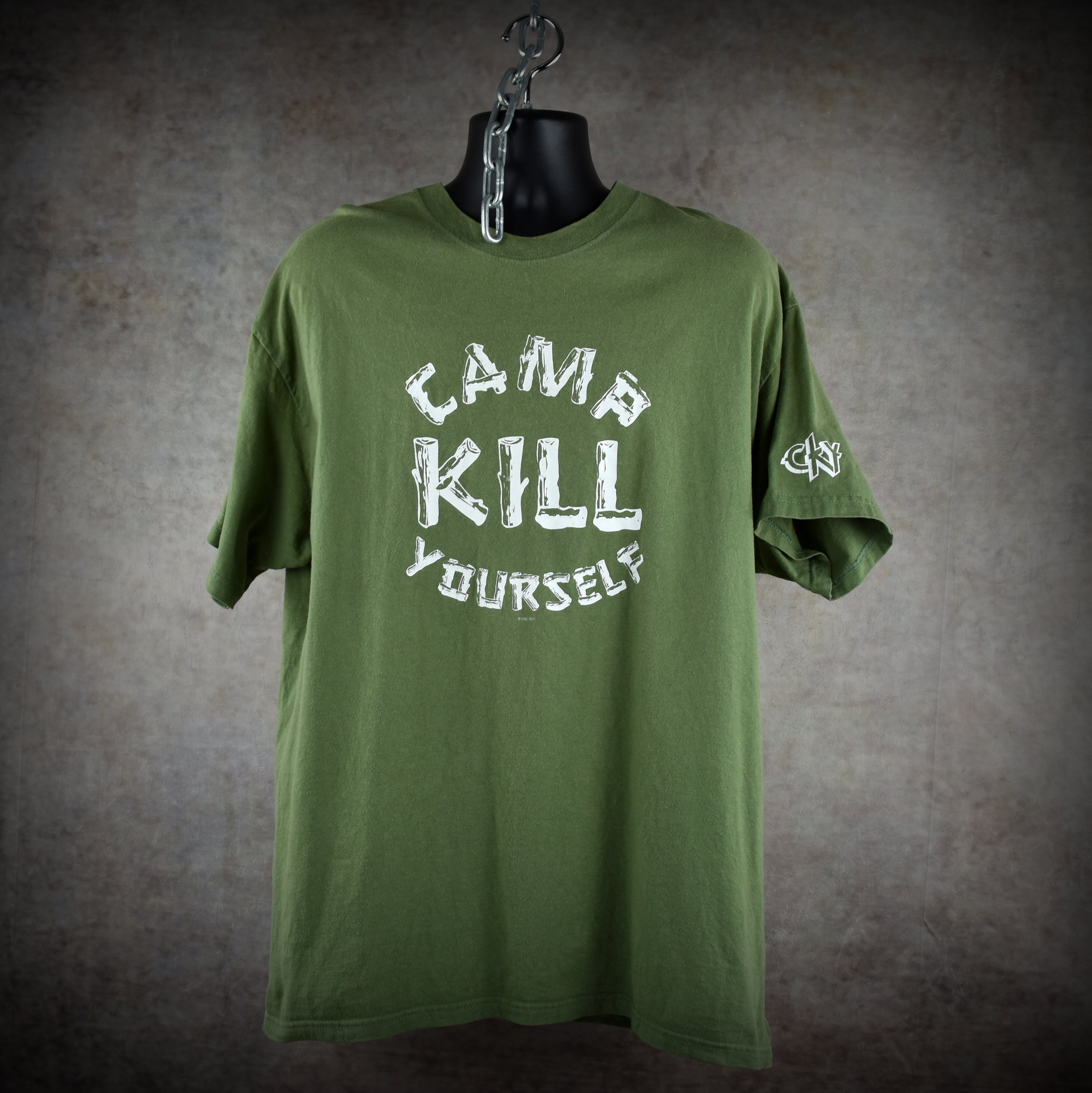 2002 camp kill yourself vintage cky 3 era bam margera + brandon dicamillo + more skate video promo t-shirt