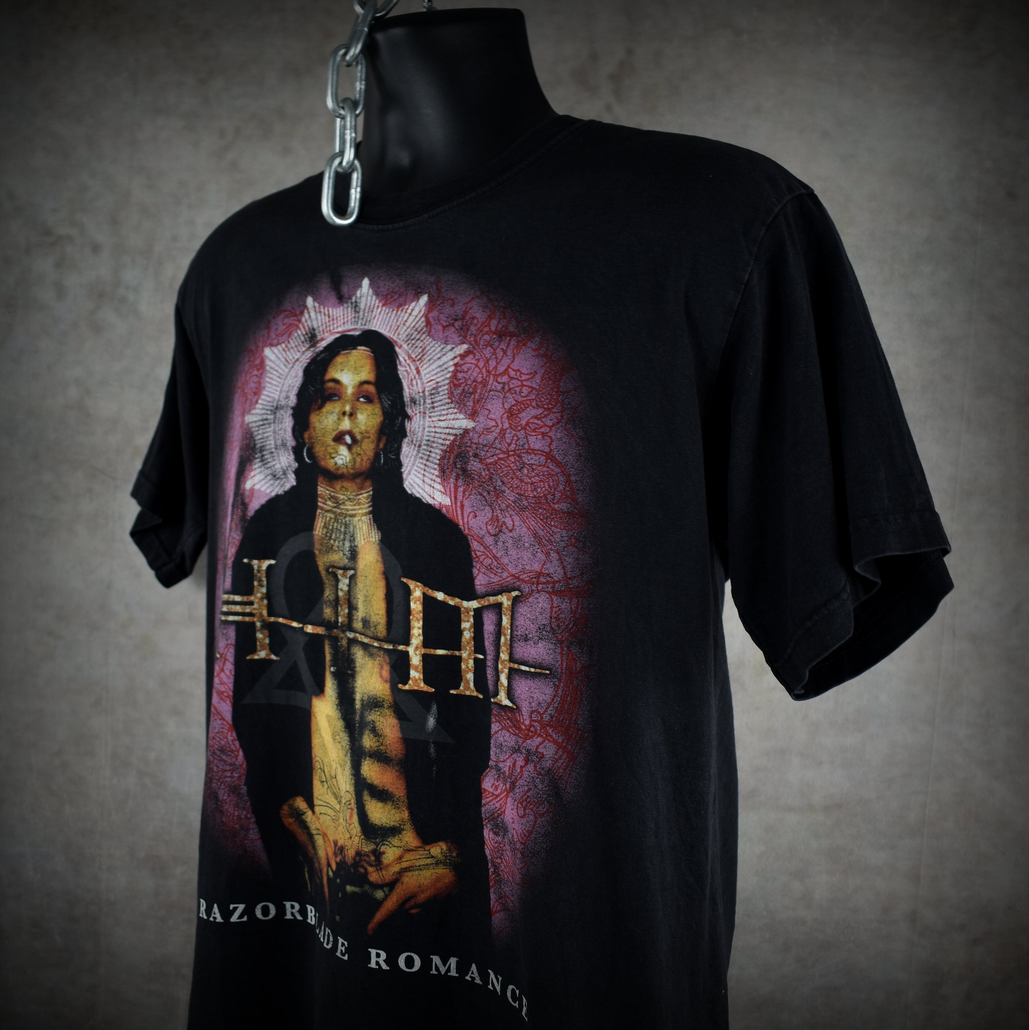 2000 h.i.m. vintage cky2k era razorblade romance rap tee style bootleg concert tour t-shirt