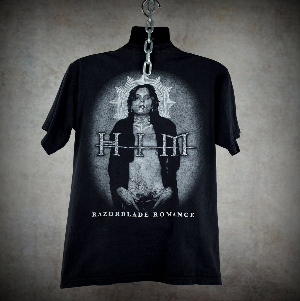 2000 h.i.m. vintage cky2k era razorblade romance rap tee style bootleg concert tour t-shirt