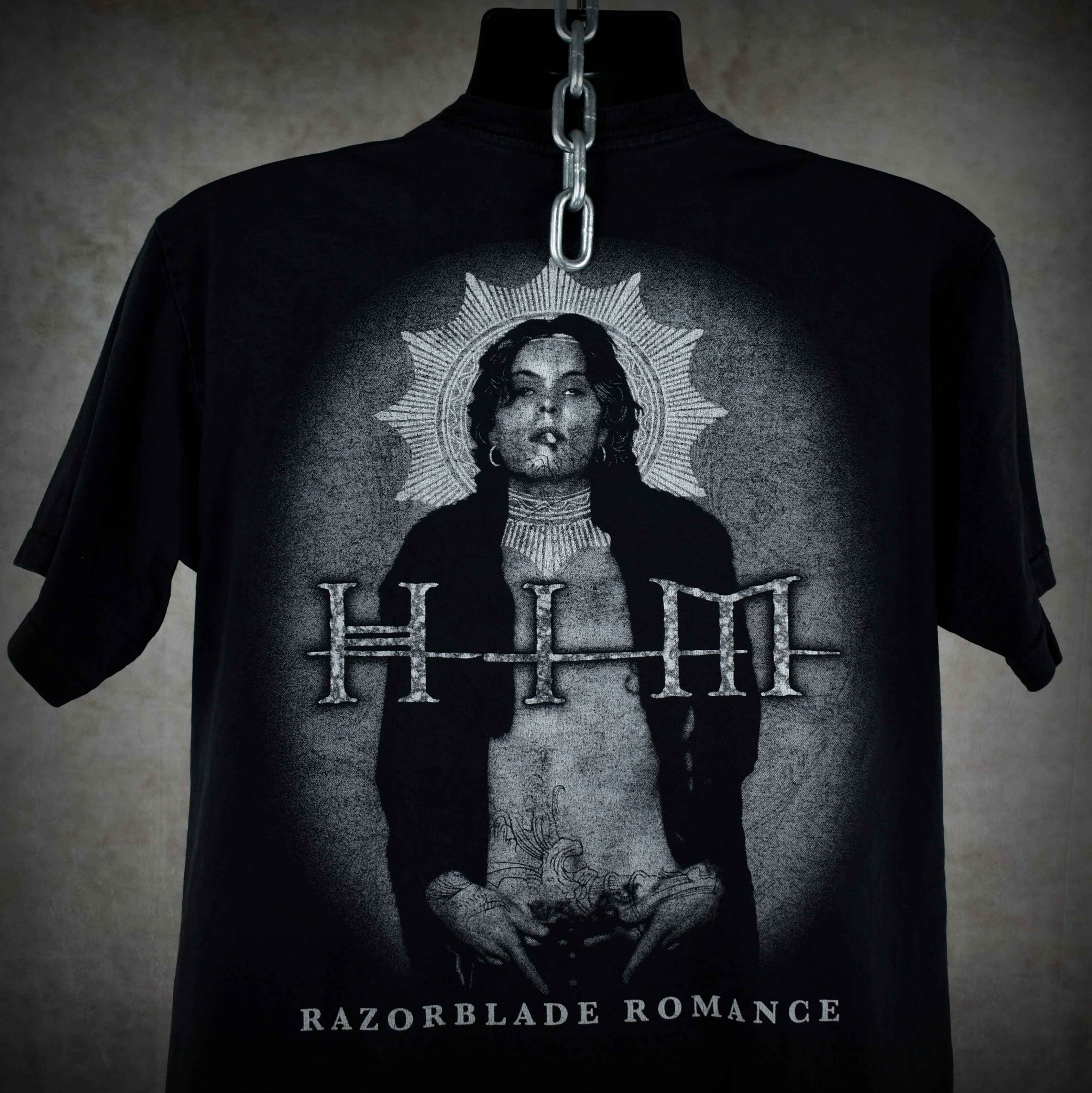 2000 h.i.m. vintage cky2k era razorblade romance rap tee style bootleg concert tour t-shirt