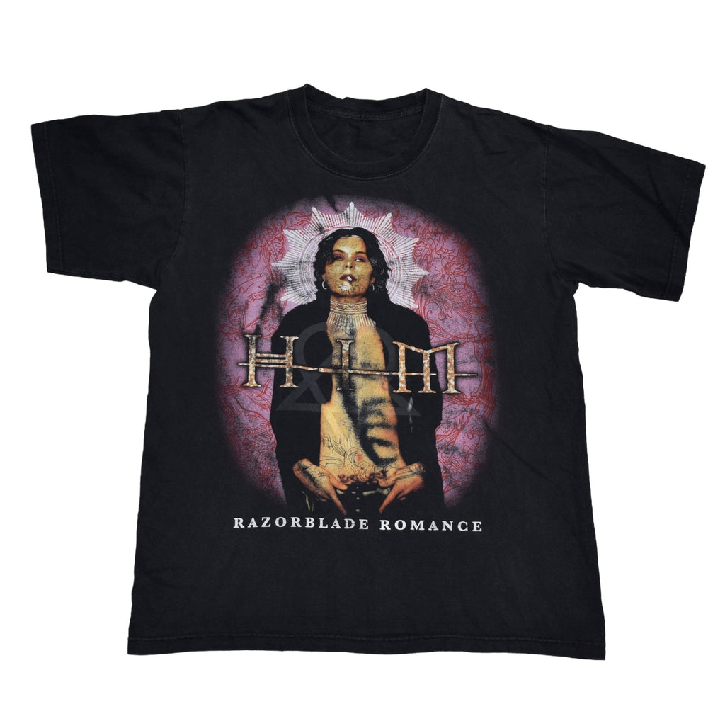 2000 h.i.m. vintage cky2k era razorblade romance rap tee style bootleg concert tour t-shirt