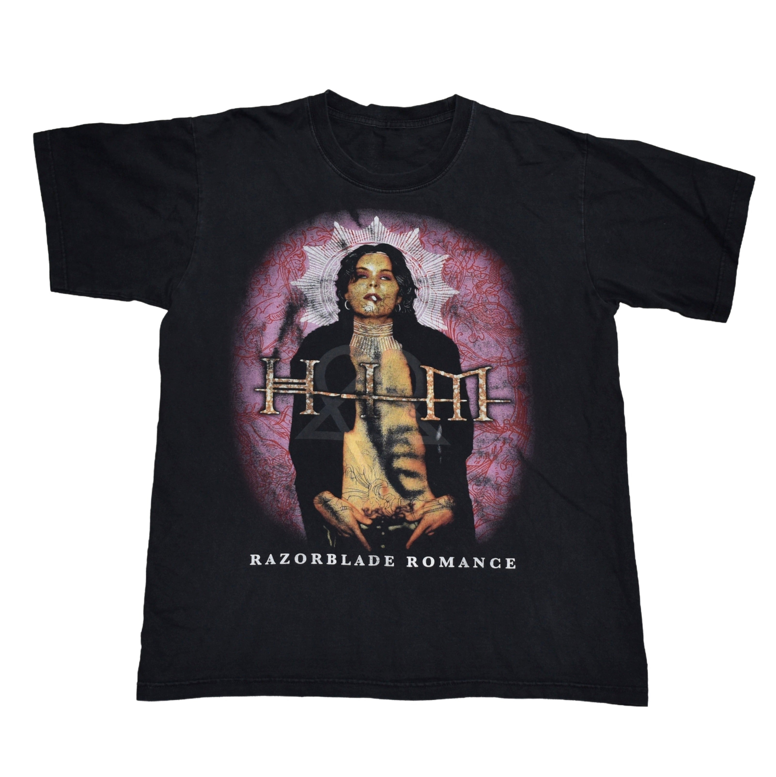2000 h.i.m. vintage cky2k era razorblade romance rap tee style bootleg concert tour t-shirt
