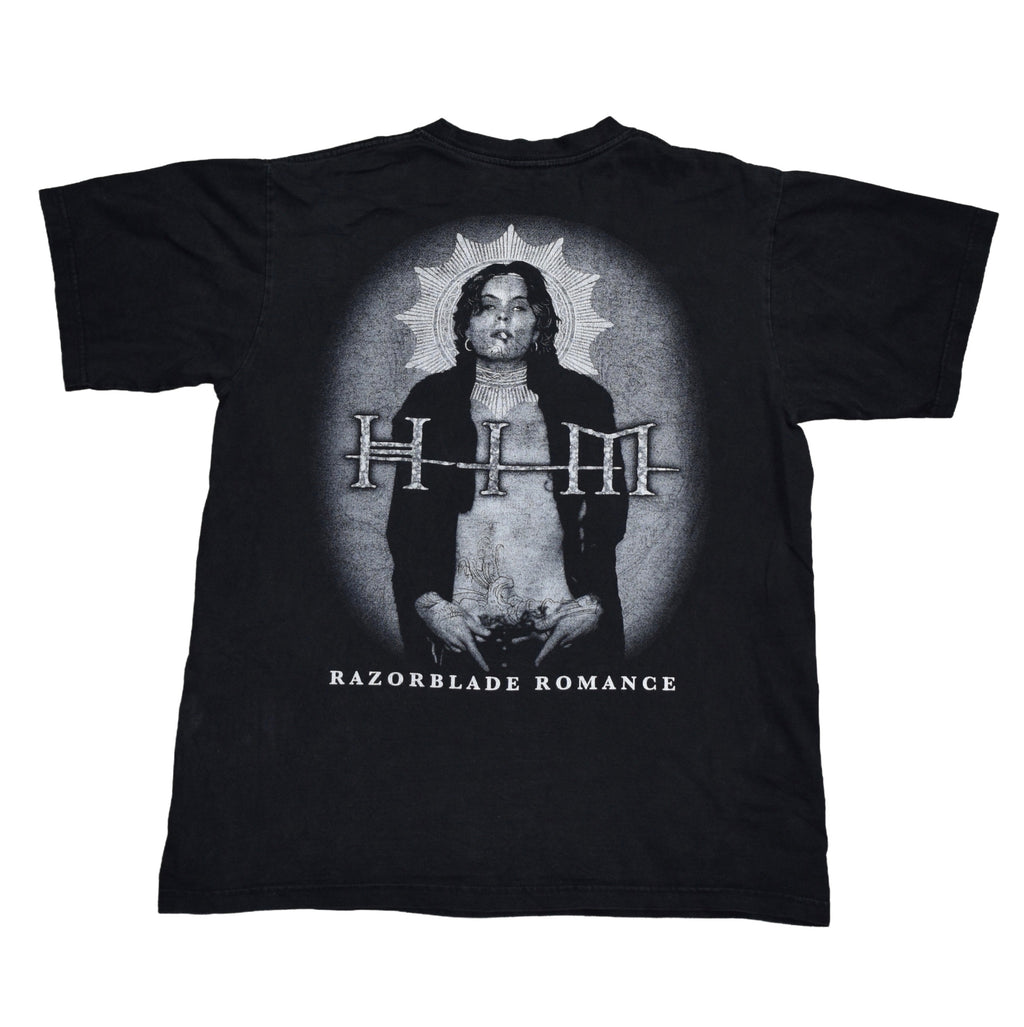 2000 h.i.m. vintage cky2k era razorblade romance rap tee style bootleg concert tour t-shirt