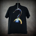 1991 hook vintage iconic 90s steven spielberg + robin williams peter pan movie promo t-shirt