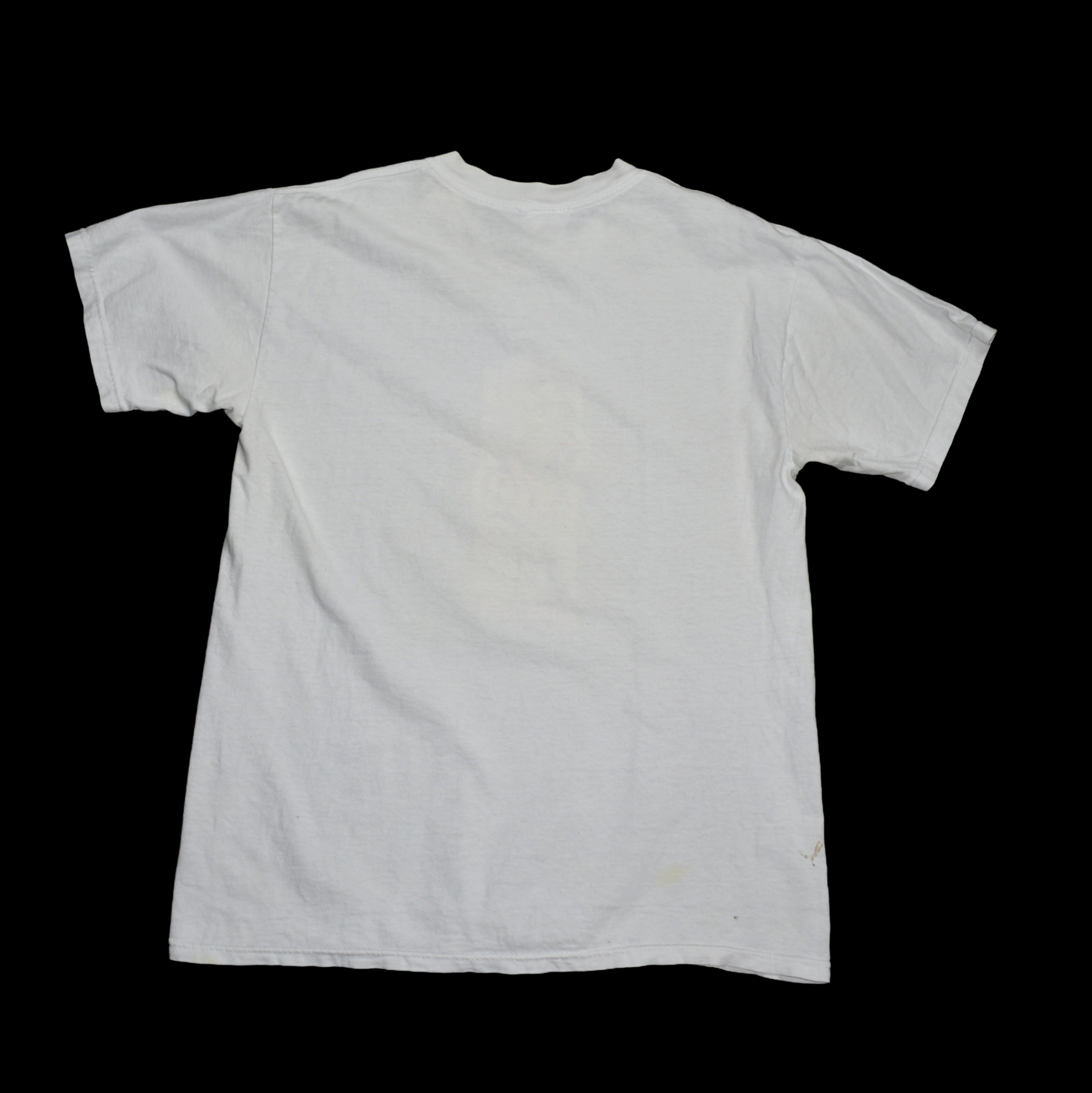 1996 hook-ups vintage secret agent 357 iconic 90s skateboard brand anime promo t-shirt