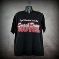 1999 the rock vintage smack down hotel on jabroni dr. 90s / 00s wwf superstar promo t-shirt
