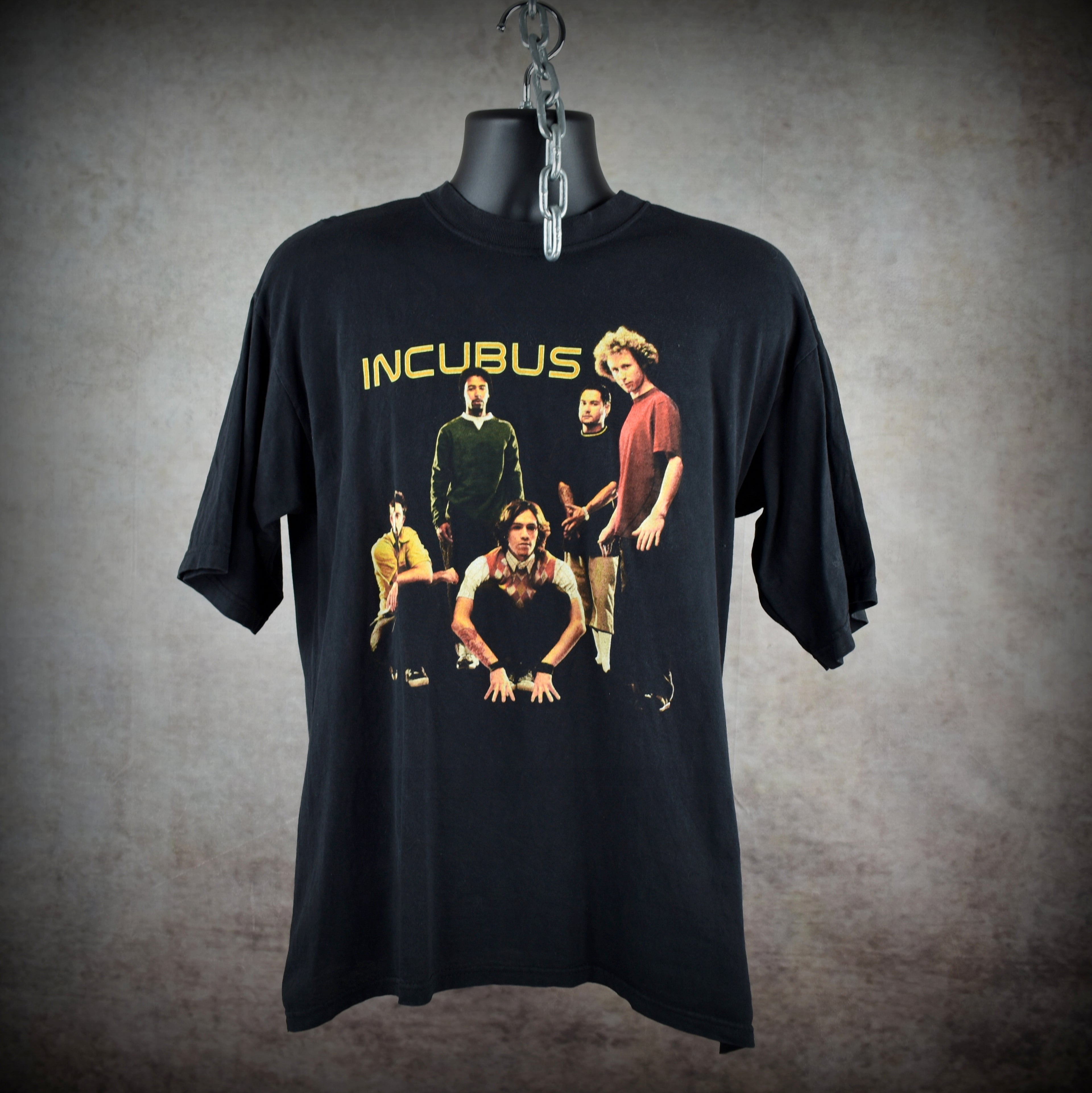 2002 incubus vintage morning view tour y2k classic post grunge rock band concert t-shirt