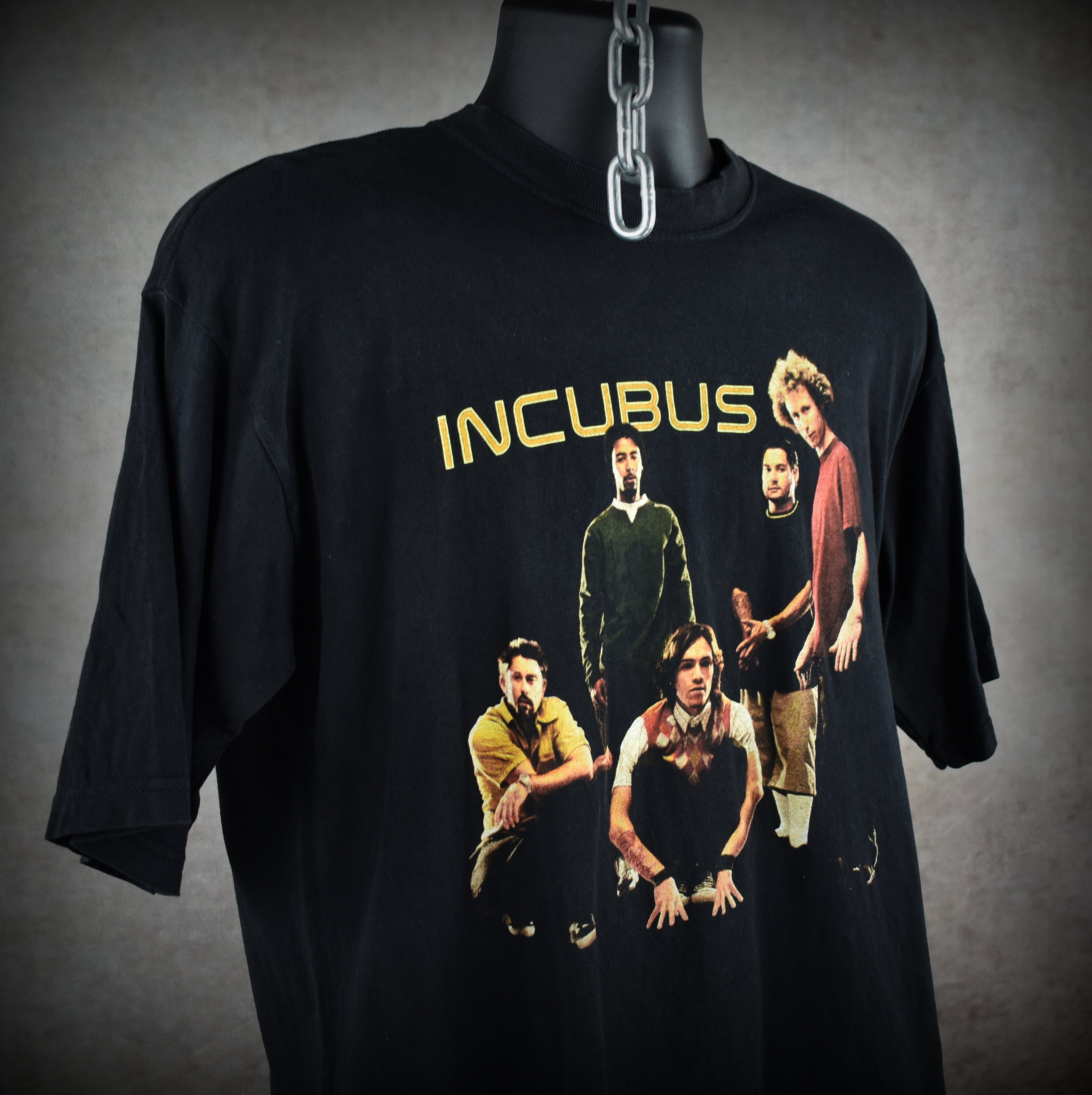 2002 incubus vintage morning view tour y2k classic post grunge rock band concert t-shirt