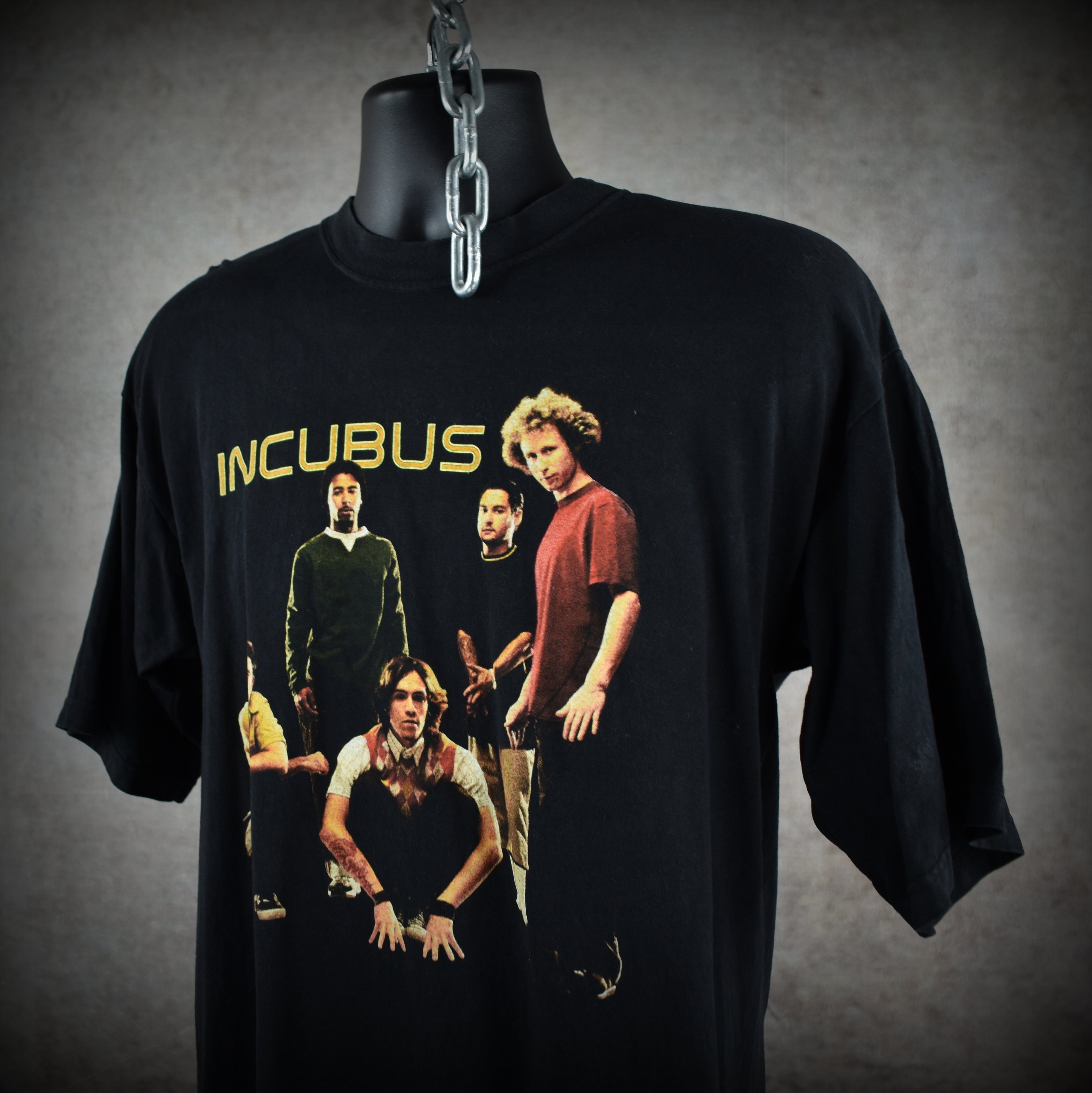 2002 incubus vintage morning view tour y2k classic post grunge rock band concert t-shirt