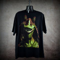 1999 star wars: episode 1 - the phantom menace vintage jar jar binks big face movie character promo t-shirt
