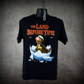1988 the land before time vintage don bluth classic 80s animated dinosaur movie promo t-shirt