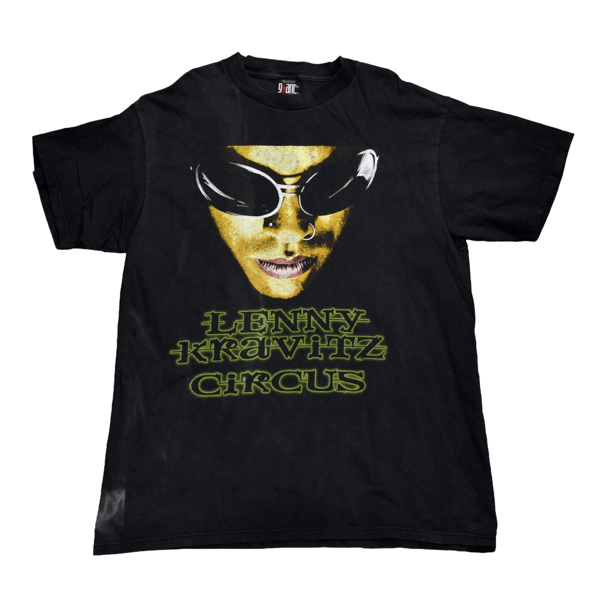 1995 lenny kravitz vintage rock and roll is dead cult classic glam goth alt grunge era circus album song promo t-shirt
