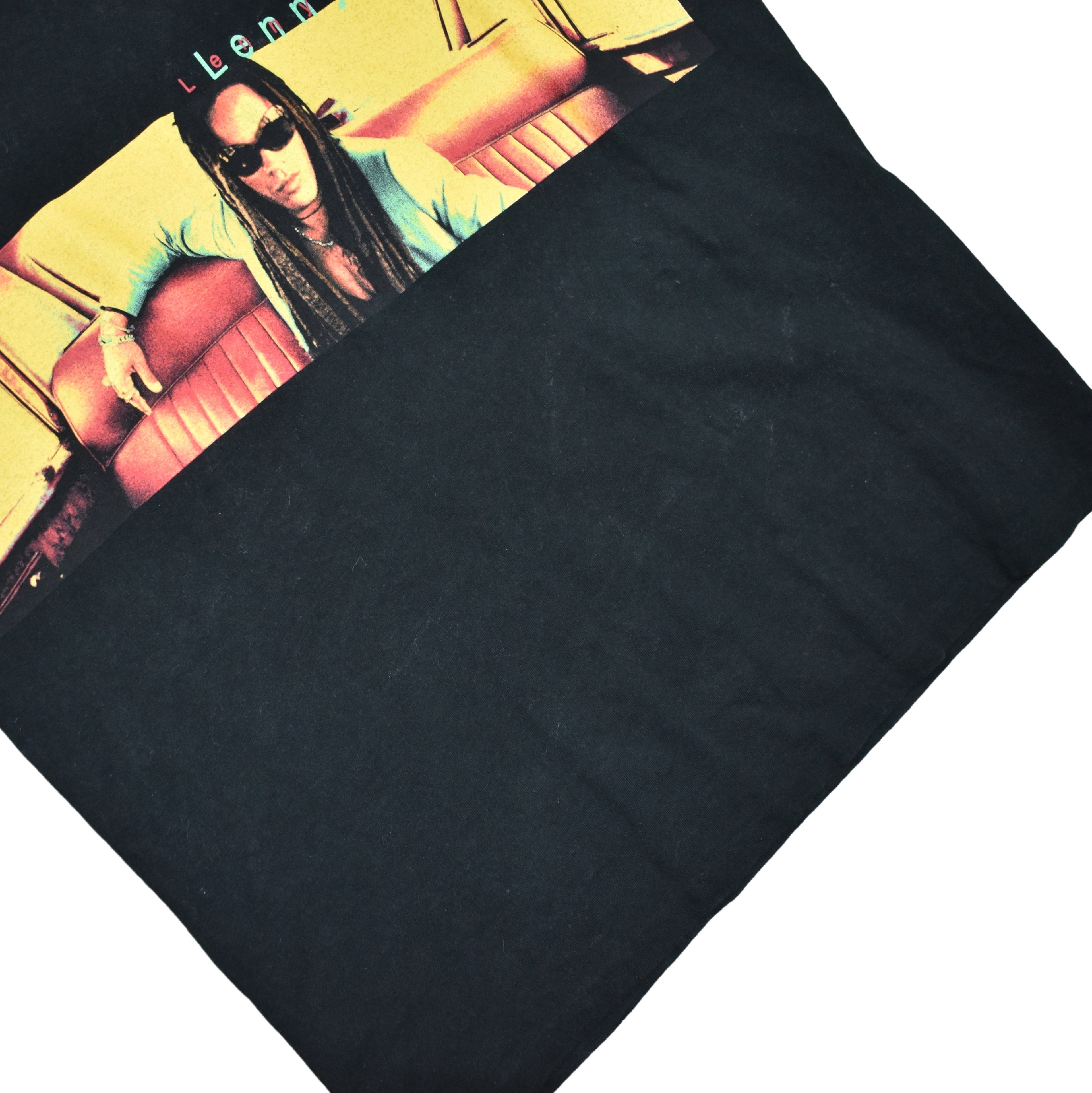 1998 lenny kravitz vintage fly away era classic y2k radio rock band promo concert tour t-shirt