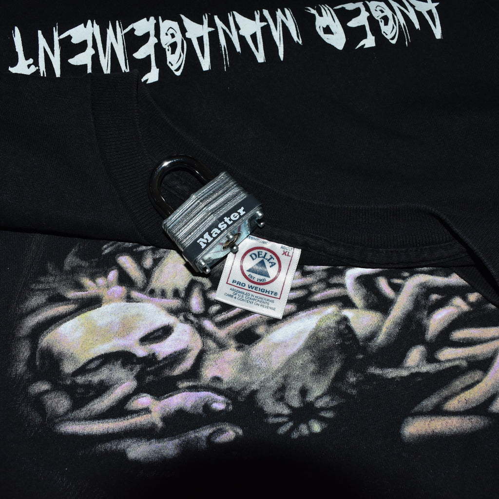 2000 limp bizkit vintage chocolate starfish and the hotdog flavored water album art y2k anger management tour t-shirt