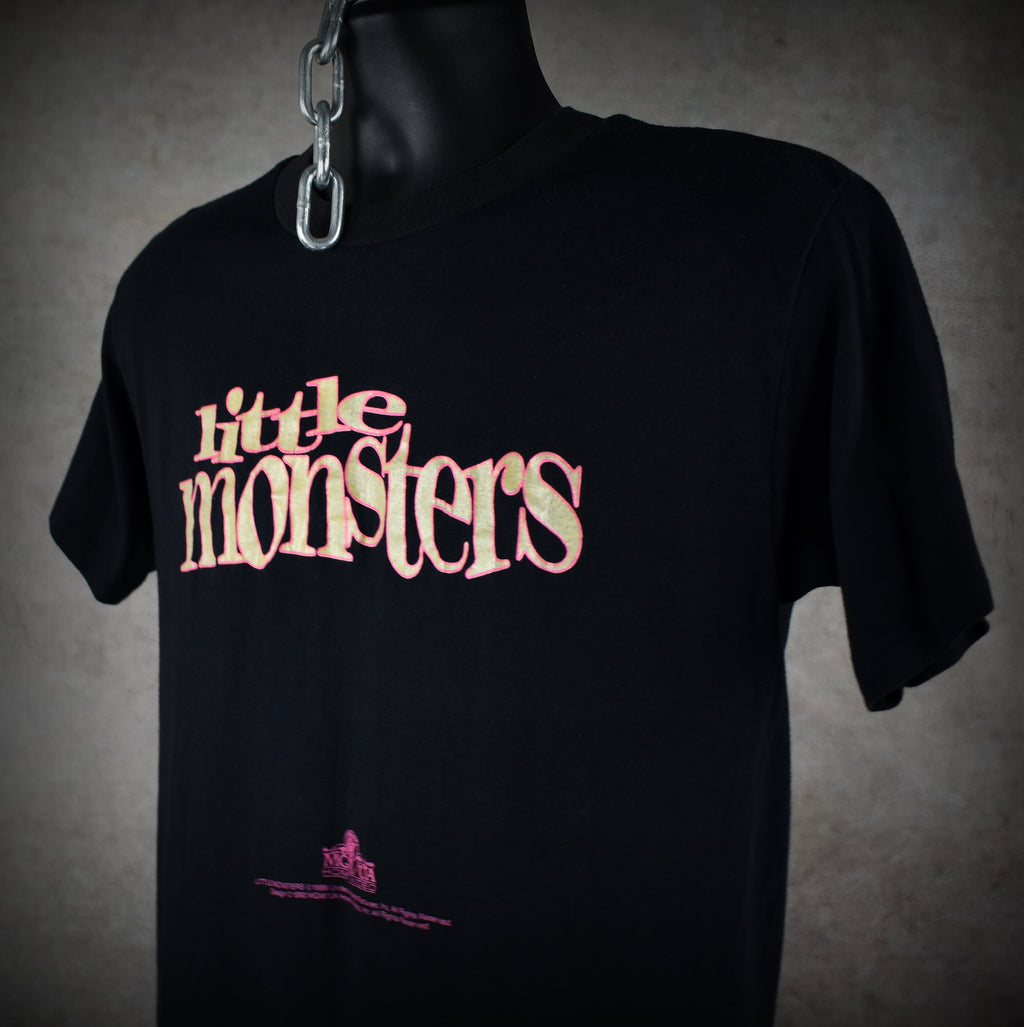 1990 little monsters vintage glow in the dark cult classic 80s / 90s horror comedy movie promo t-shirt