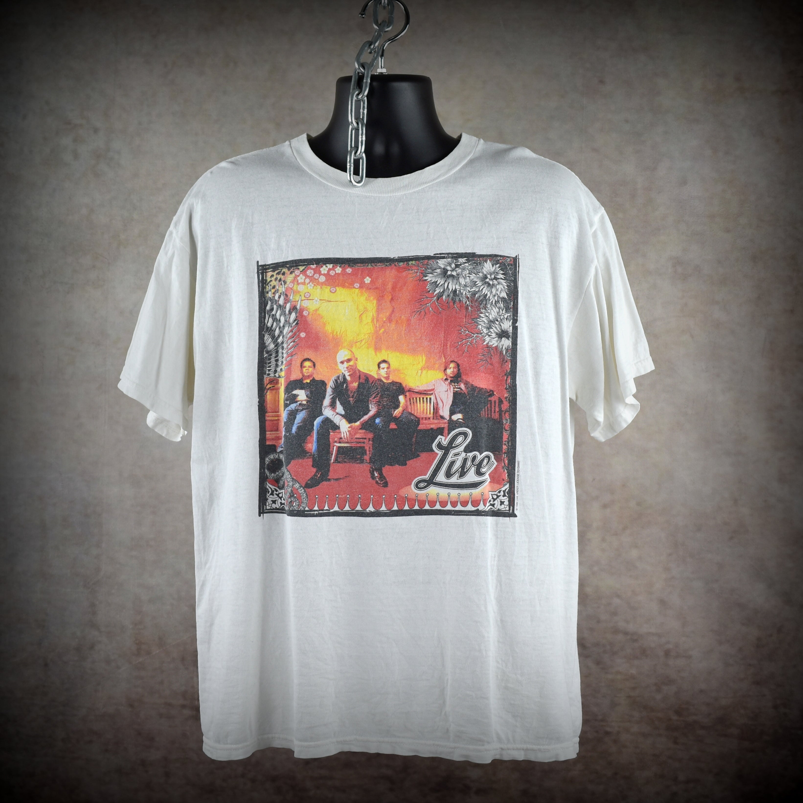 1999 live vintage the dolphins cry era classic y2k alt rock radio band the distance to here fall tour t-shirt