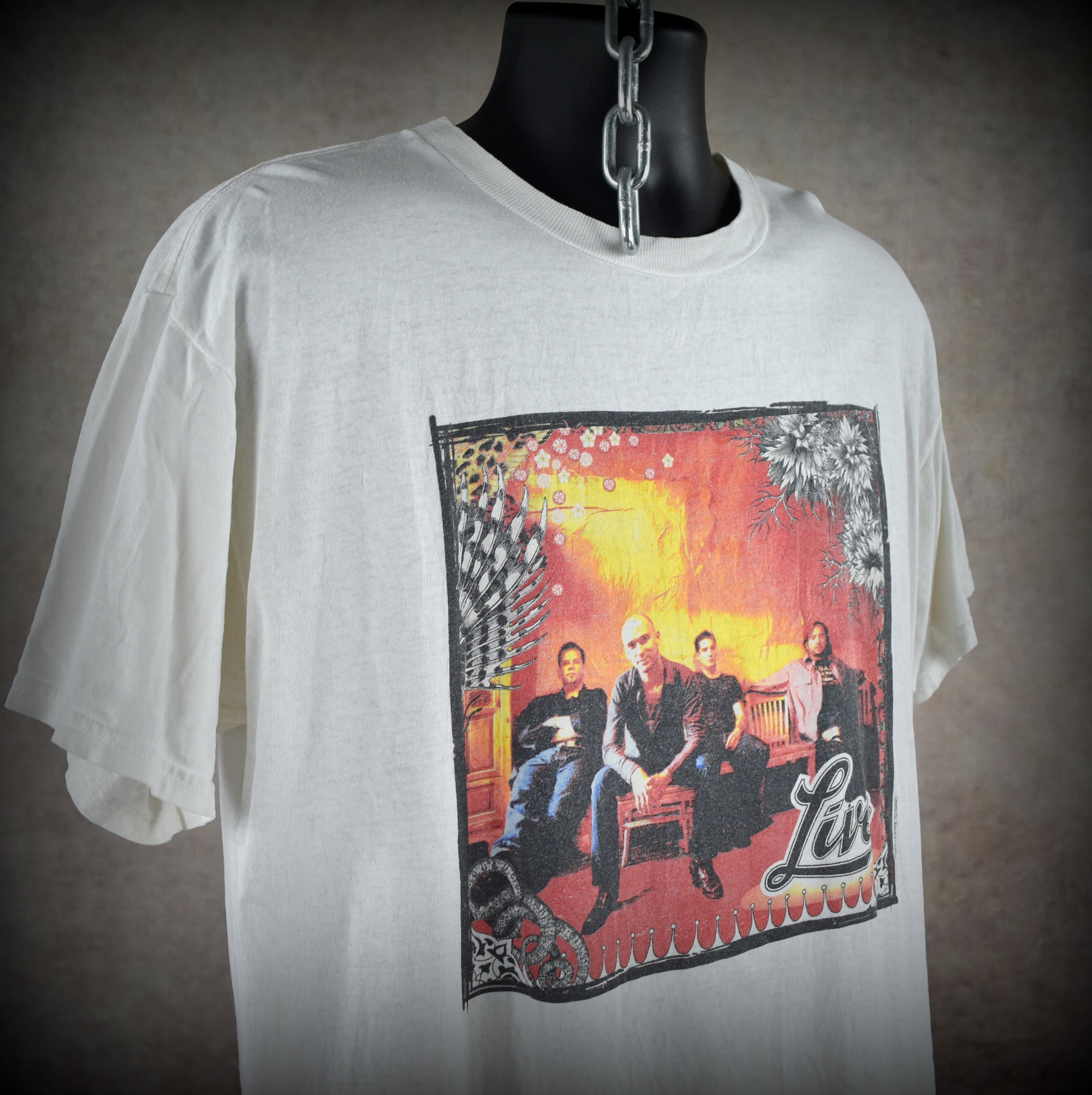 1999 live vintage the dolphins cry era classic y2k alt rock radio band the distance to here fall tour t-shirt