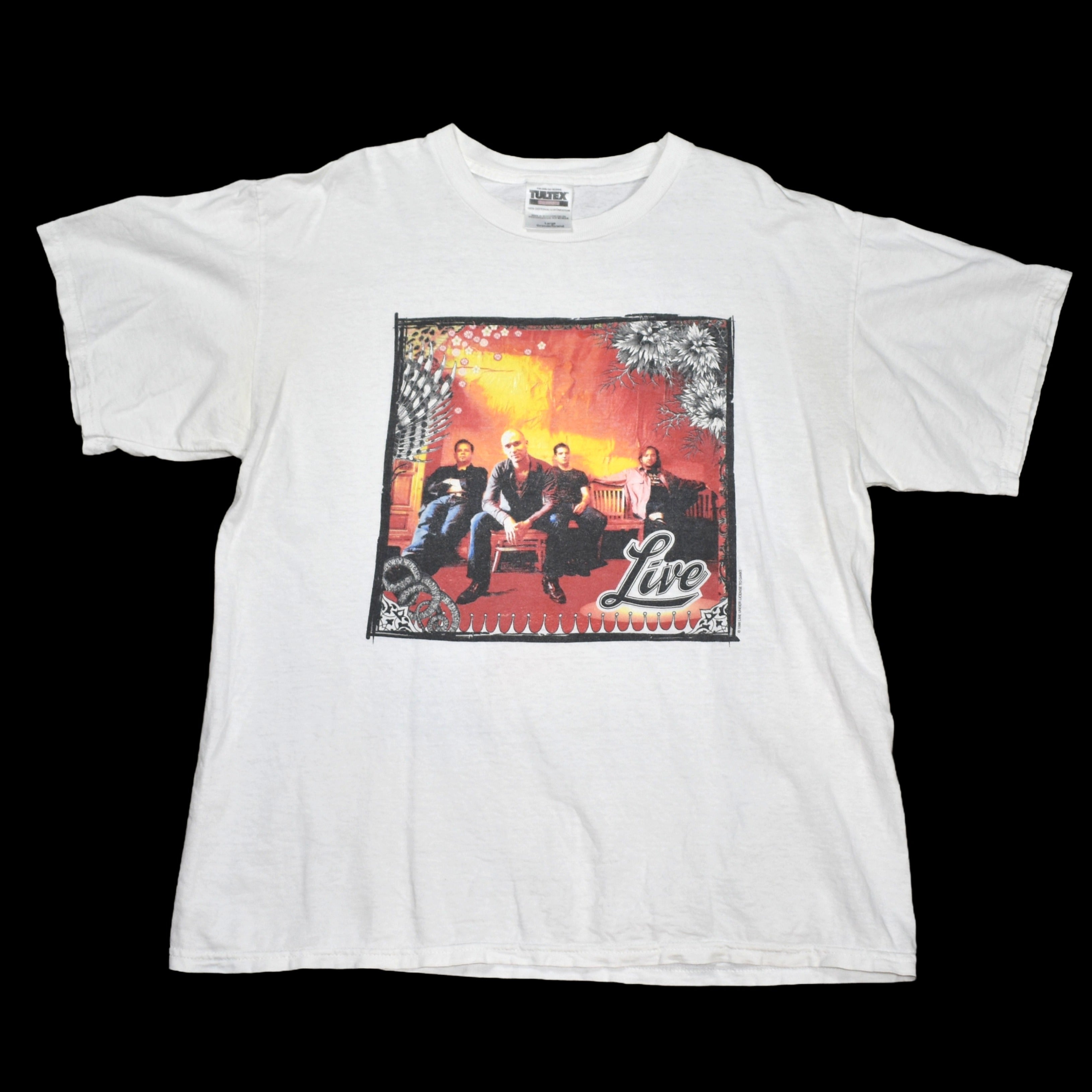 1999 live vintage the dolphins cry era classic y2k alt rock radio band the distance to here fall tour t-shirt