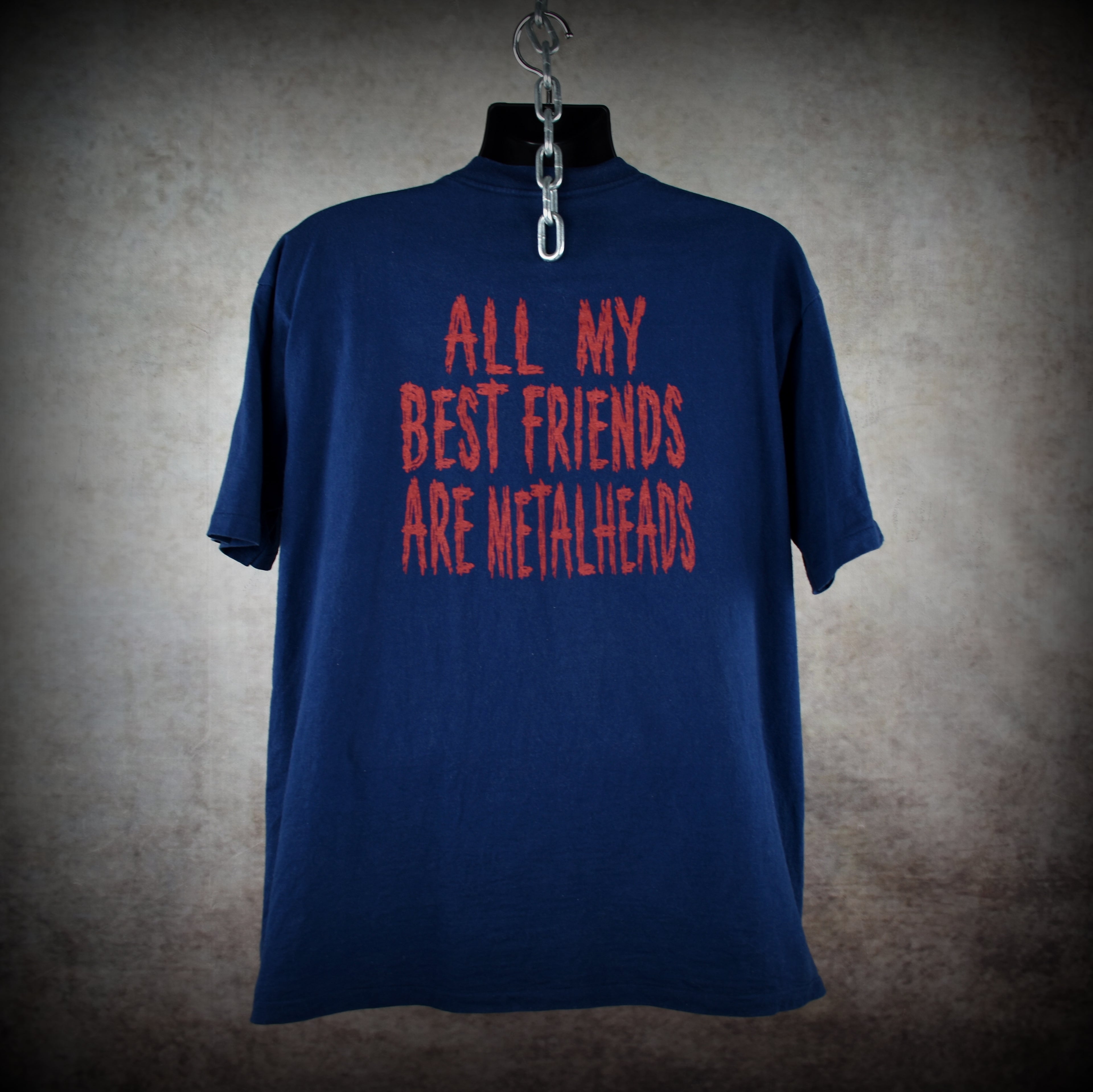 1998 less than jake vintage hello rockview era rare all my best friends are metalheads song promo 90s ska punk band t-shirt
