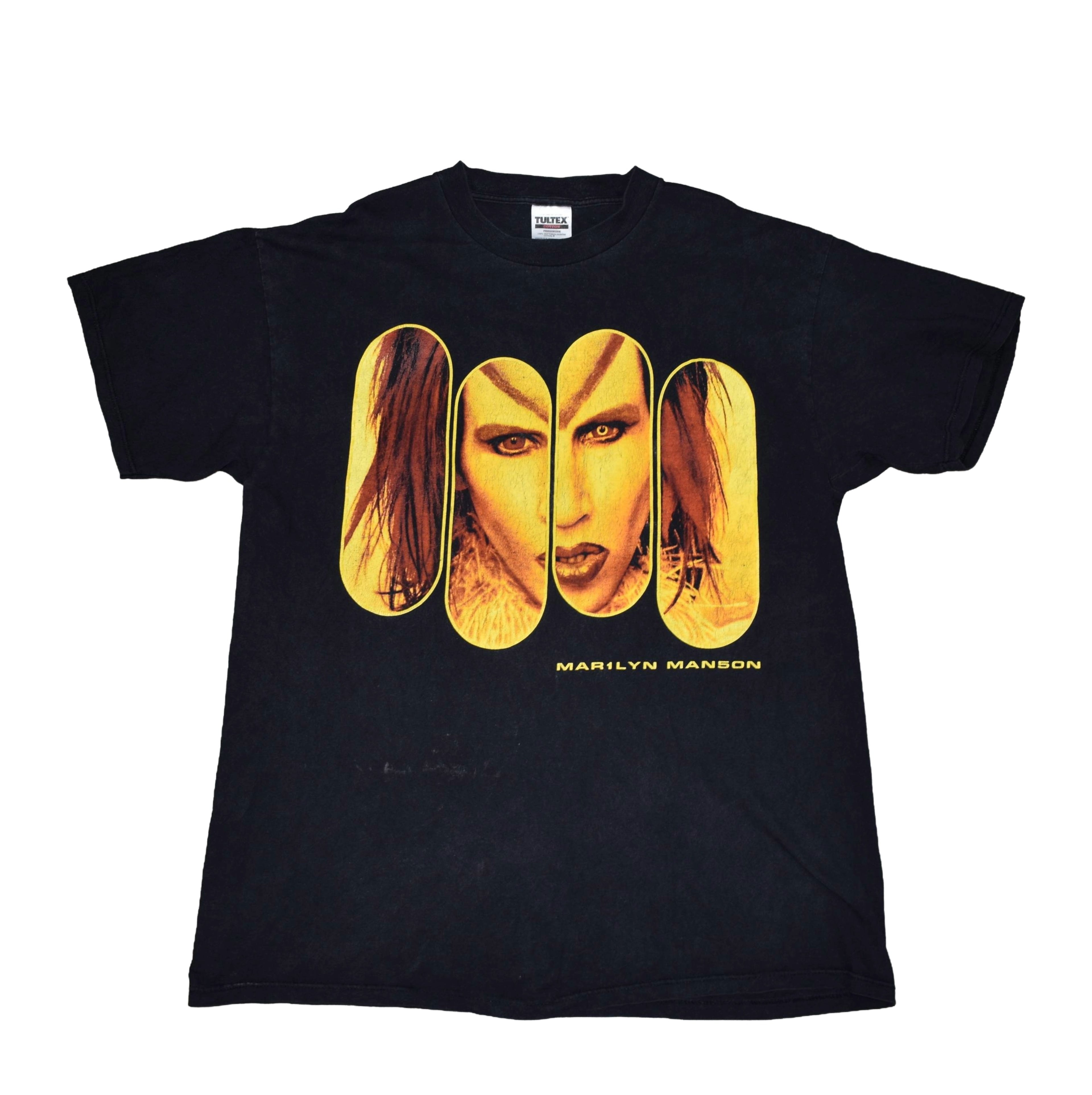 1999 mar1lyn man5on vintage mechanical animals era iconic y2k glam grunge album promo t-shirt