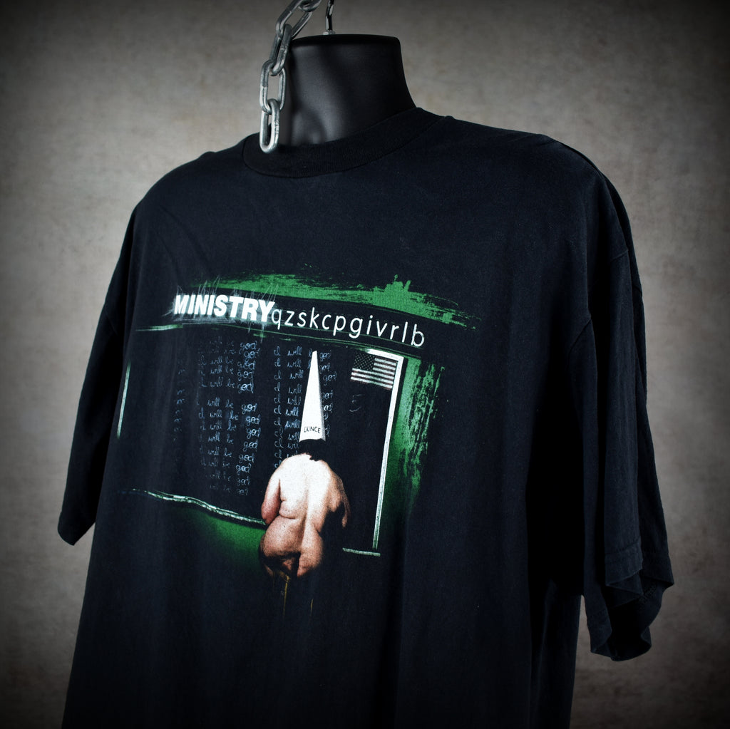 1999 ministry vintage infamous y2k dark side of the spoon album art promo band t-shirt
