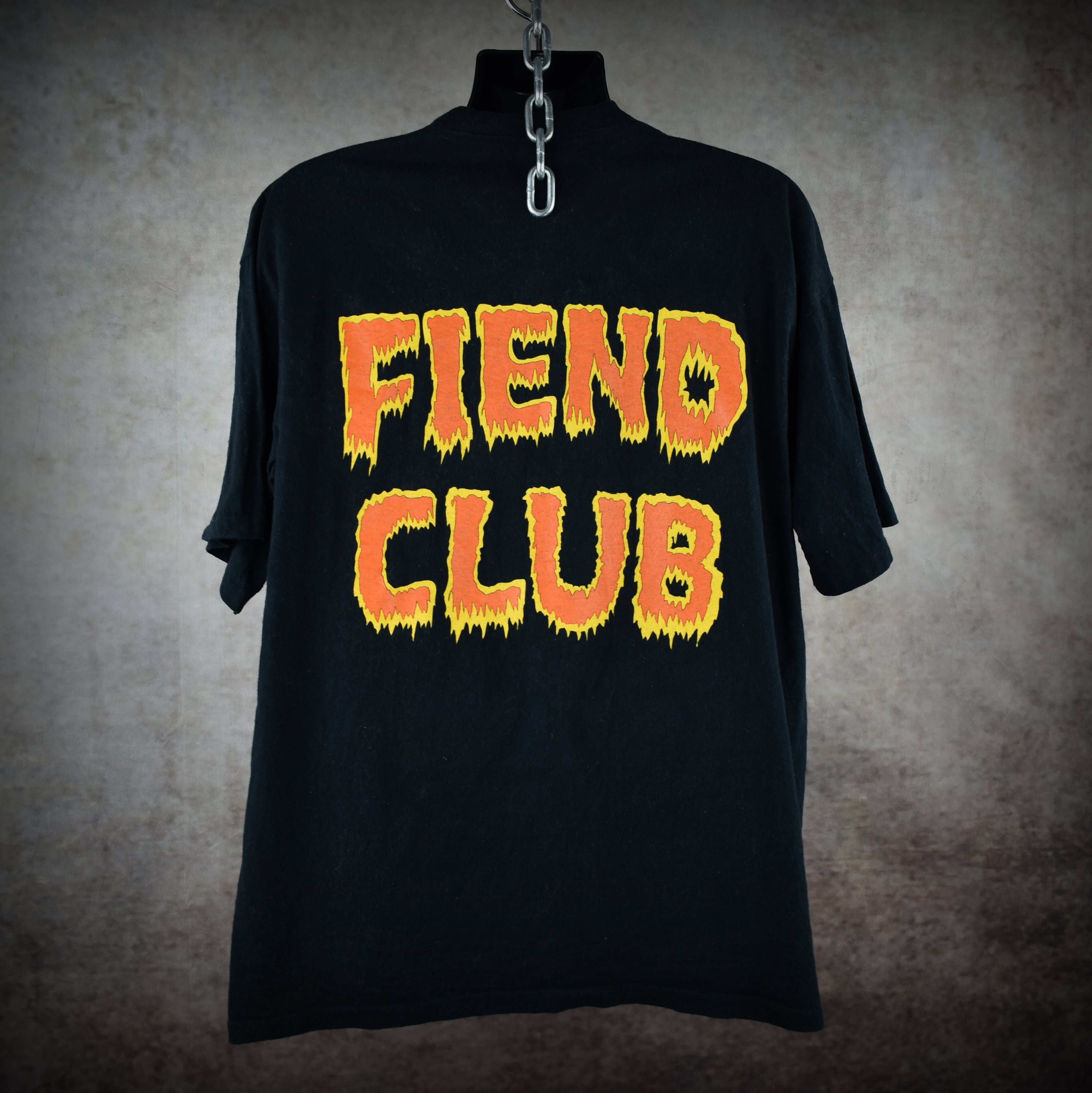 1999 misfits vintage glow in the dark famous monsters era wolfman fiend club horror punk band t-shirt