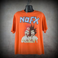 2000 nofx vintage pump up the valuum whirled tour '00 classic y2k pop punk band t-shirt