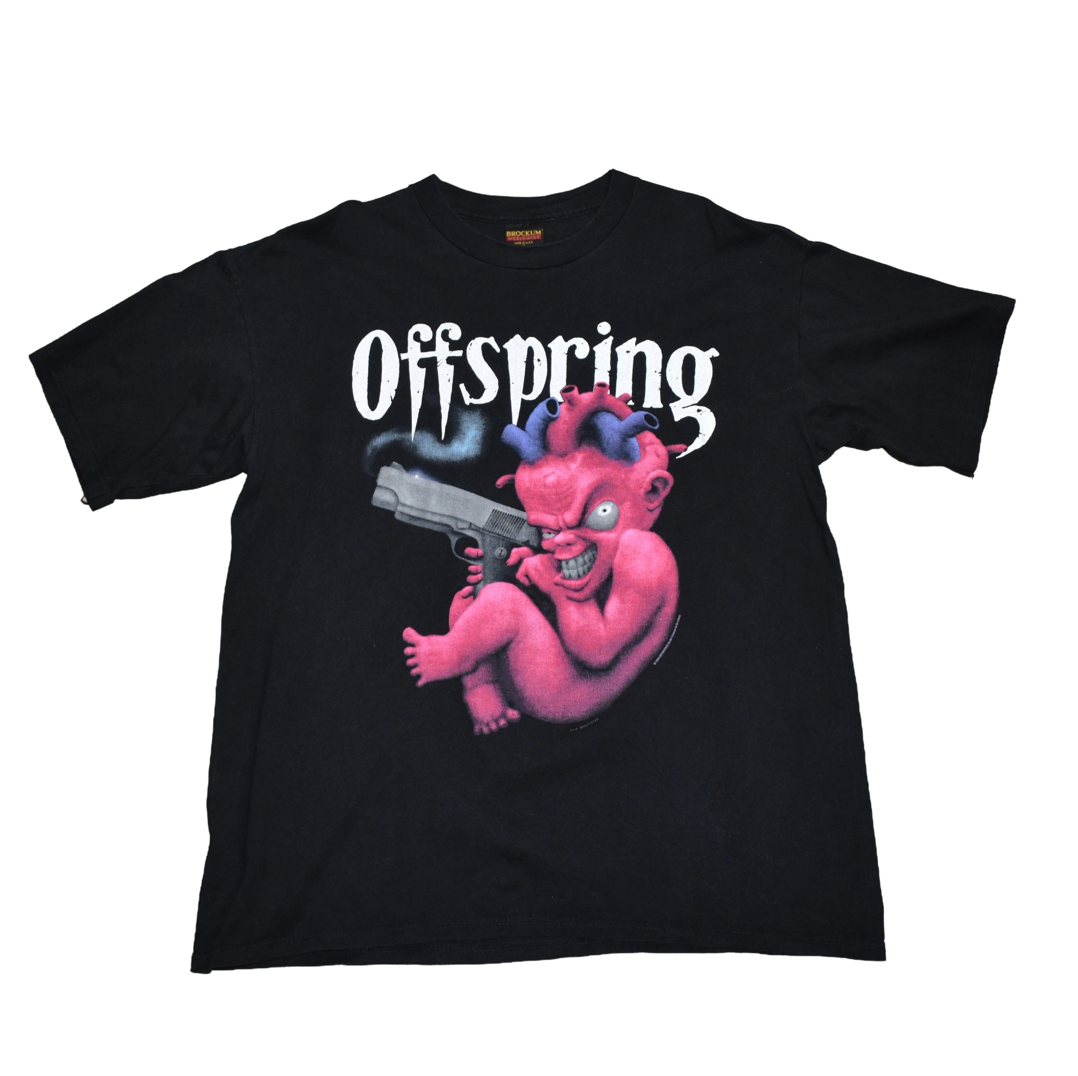 1994 the offspring vintage smash era bad habit song promo iconic 90s pop punk band t-shirt