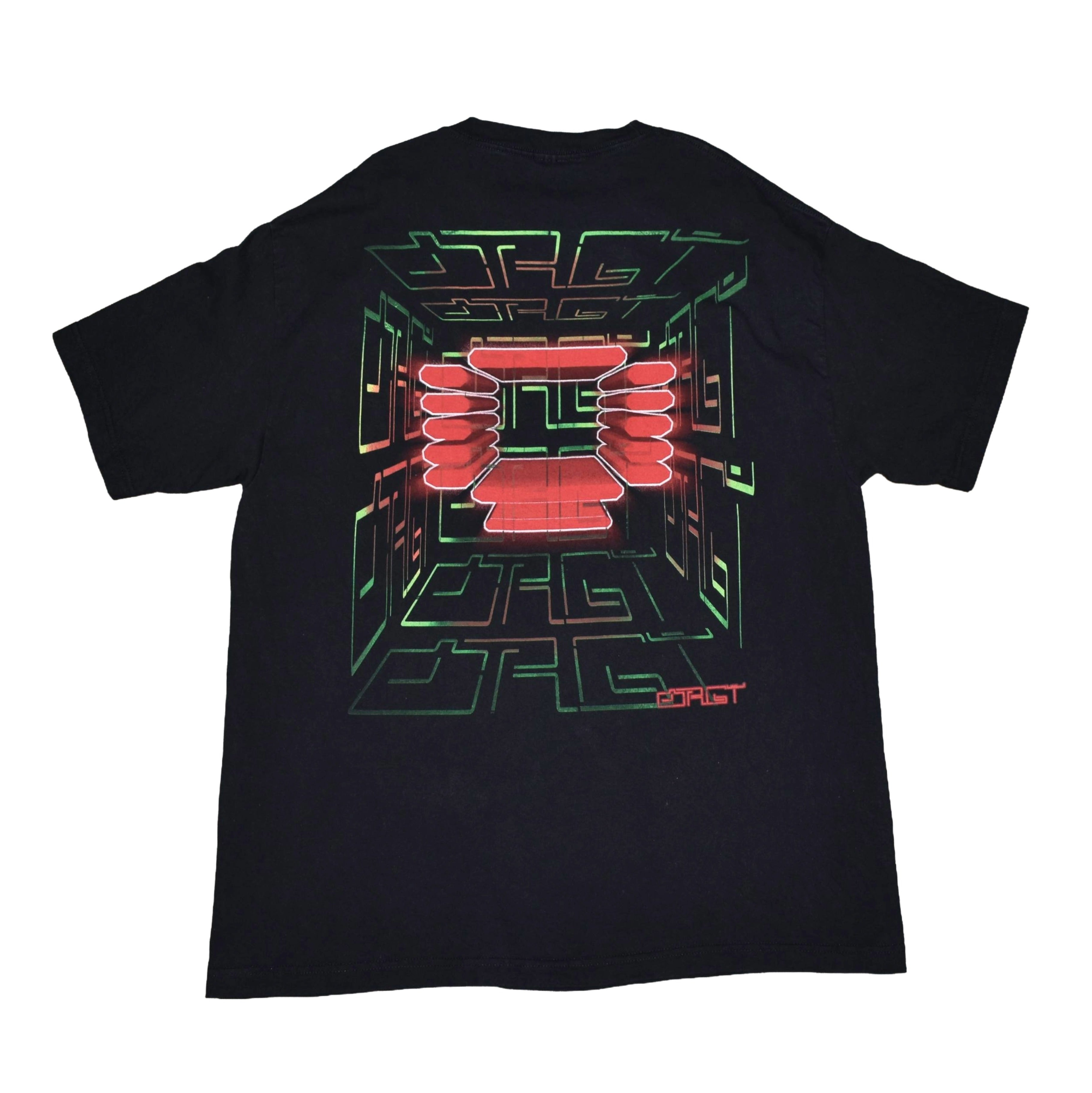 2000 orgy vintage "fiction (dreams in digital) era y2k nü glam band vapor transmission album promo t-shirt