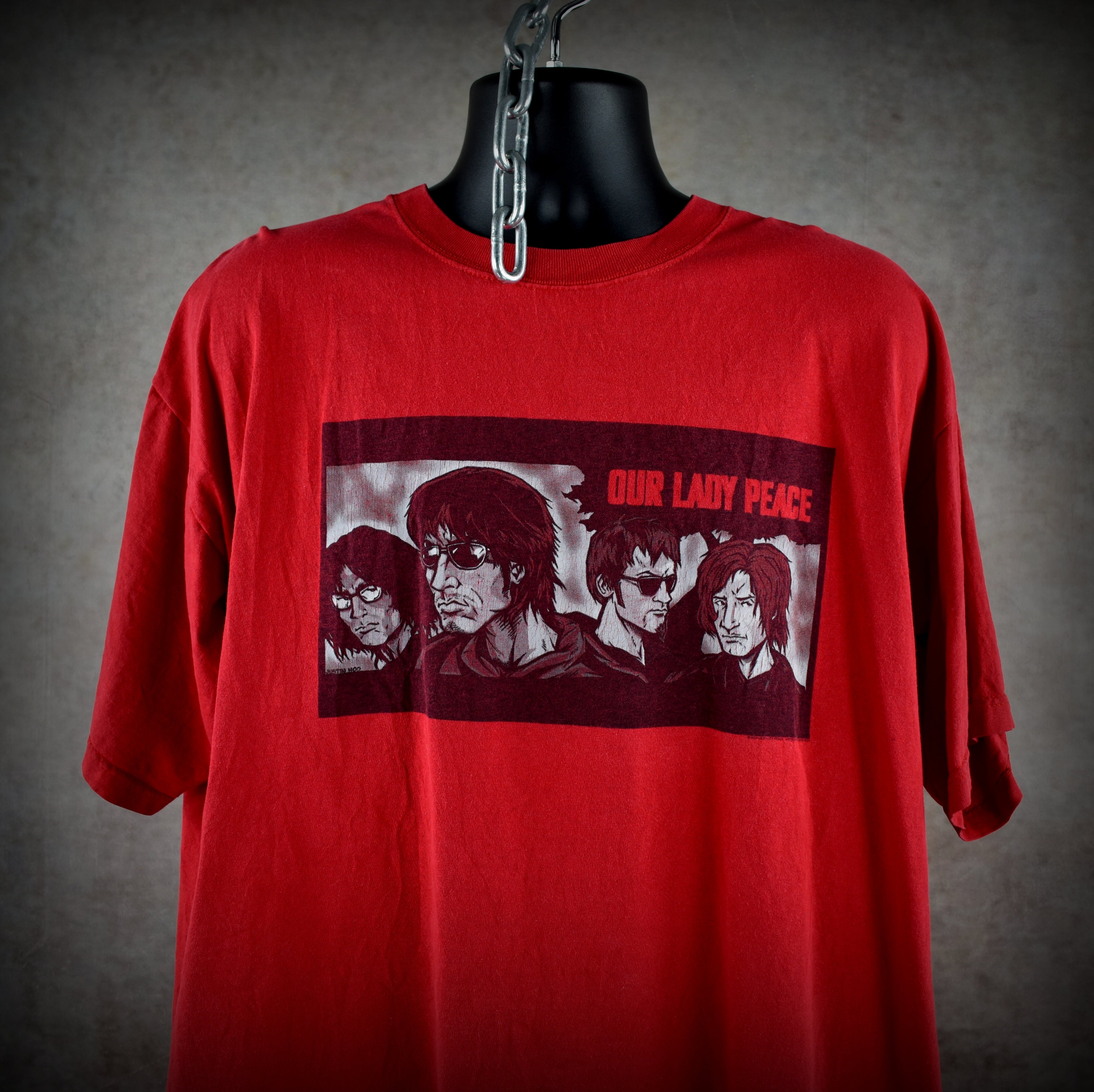 2003 our lady peace vintage somewhere out there era classic 00s alt pop rock band t-shirt