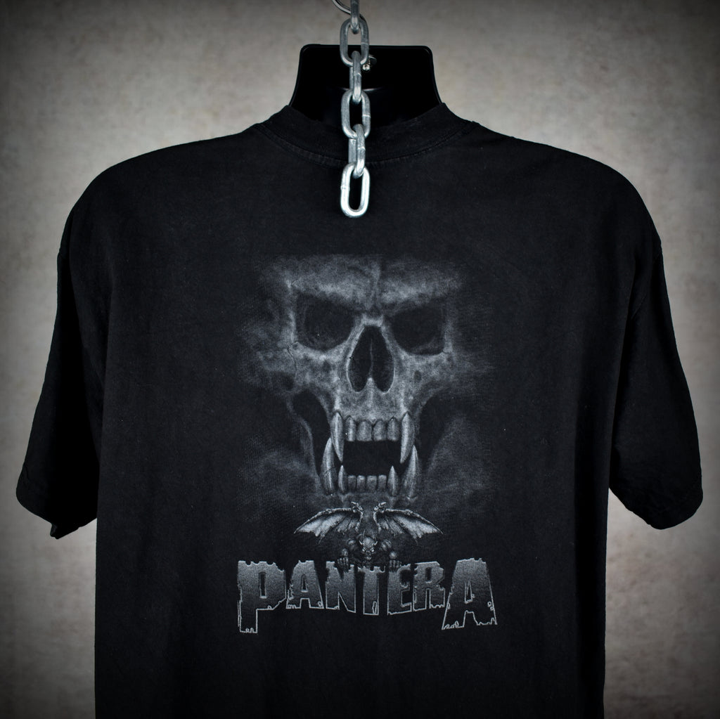 2000s pantera vintage mexican bootleg cowboys from hell iconic heavy metal band t-shirt