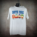 1999 south park: bigger, longer & uncut vintage cult classic adult animated musical comedy movie promo t-shirt