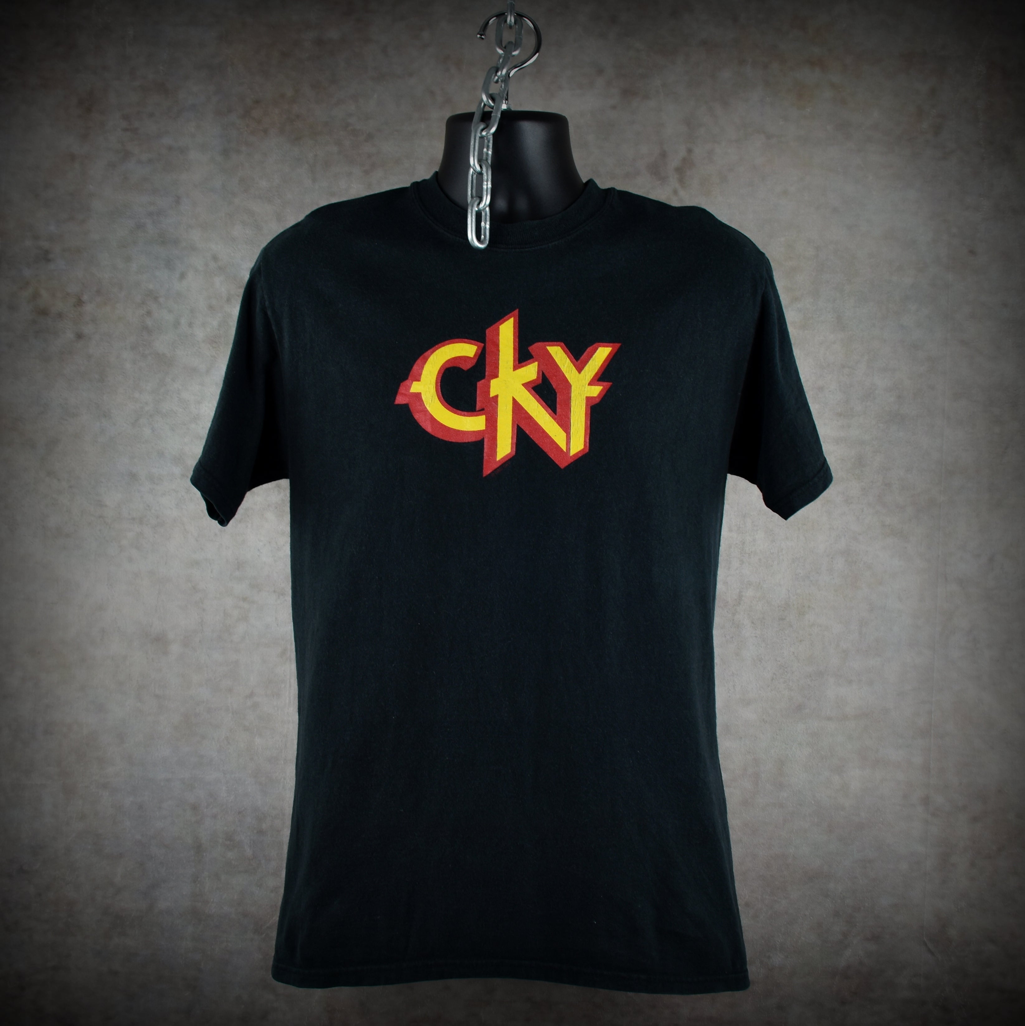 2003 cky vintage jackass era cult classic alt metal band infiltrate•destroy•rebuild album promo t-shirt