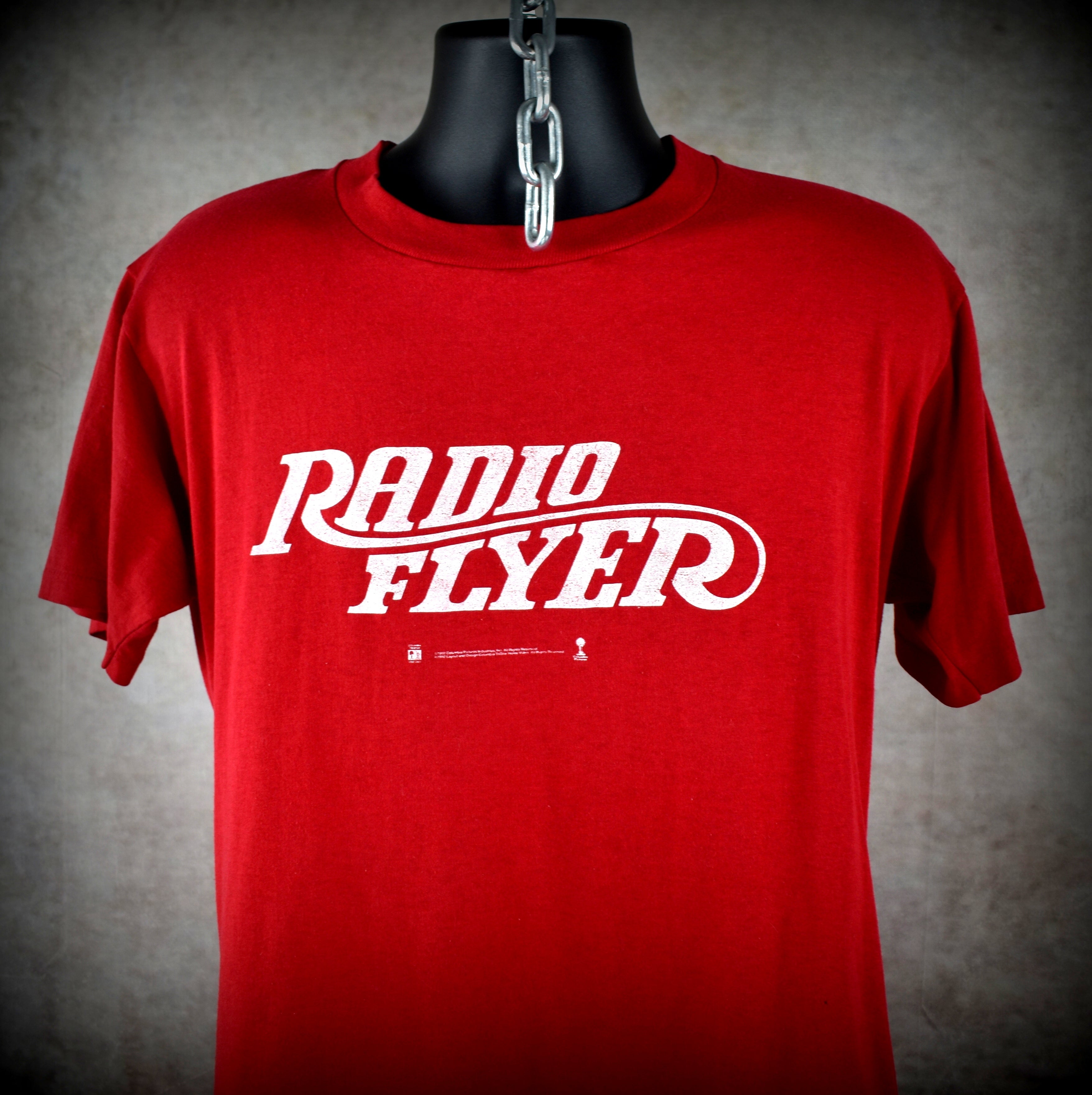 1992 radio flyer vintage cult classic early 90s elijah wood drama fantasy movie promo t-shirt