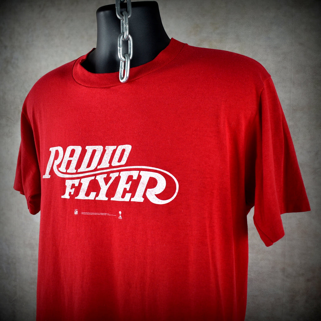 1992 radio flyer vintage cult classic early 90s elijah wood drama fantasy movie promo t-shirt