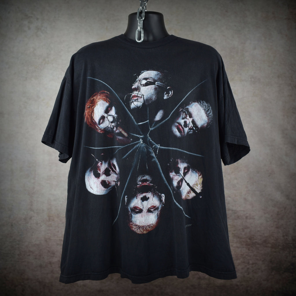 1998 rammstein vintage sehnsucht "du hast" era iconic german metal band promo t-shirt
