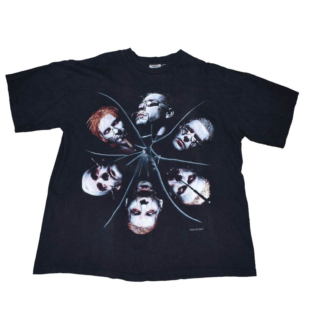 1998 rammstein vintage sehnsucht "du hast" era iconic german metal band promo t-shirt