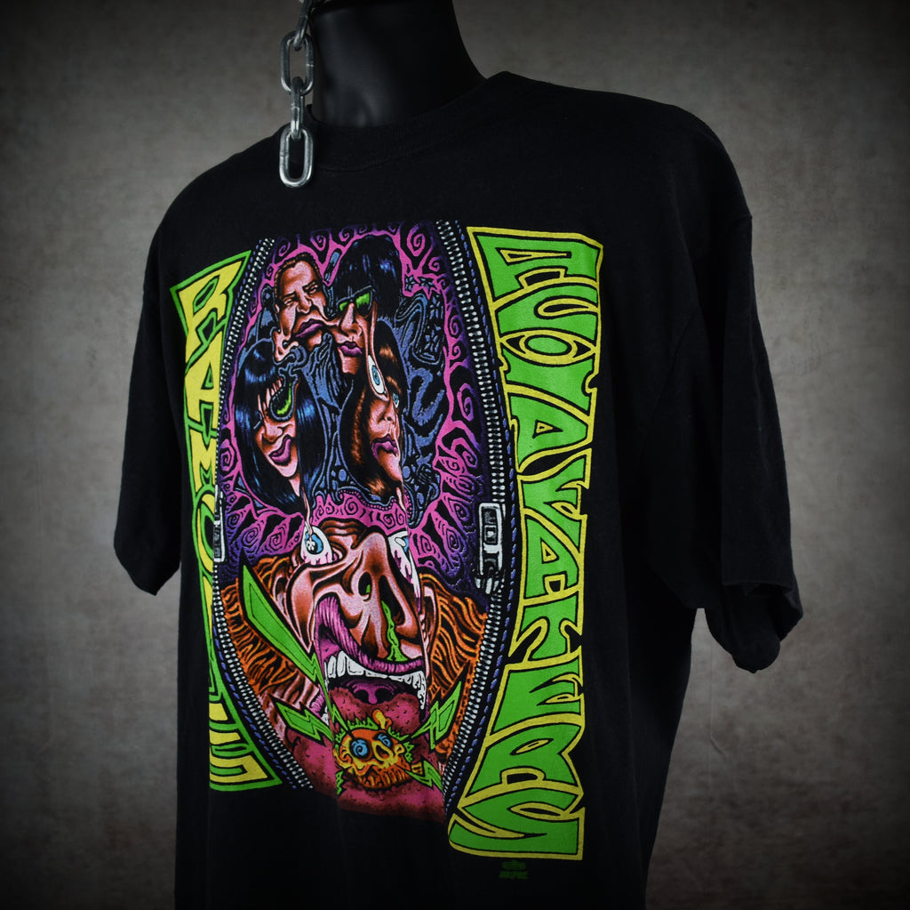 1993 ramones vintage acid eaters album art promo iconic punk rock band t-shirt