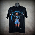 1998 raven vintage what about me? what about raven cult 90s wcw wrestler promo t-shirt