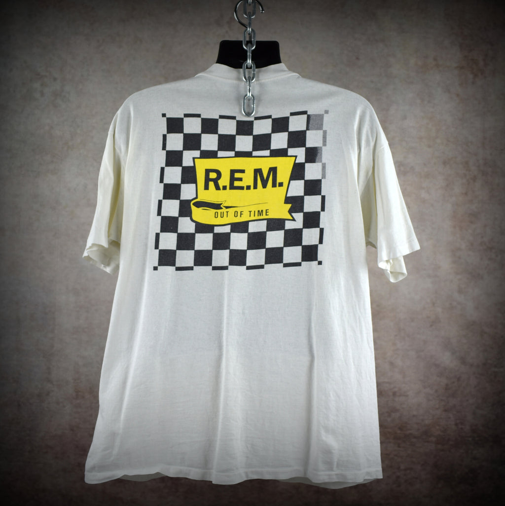 1991 r.e.m. vintage losing my religion era iconic out of time 90s alternative rock band promo t-shirt