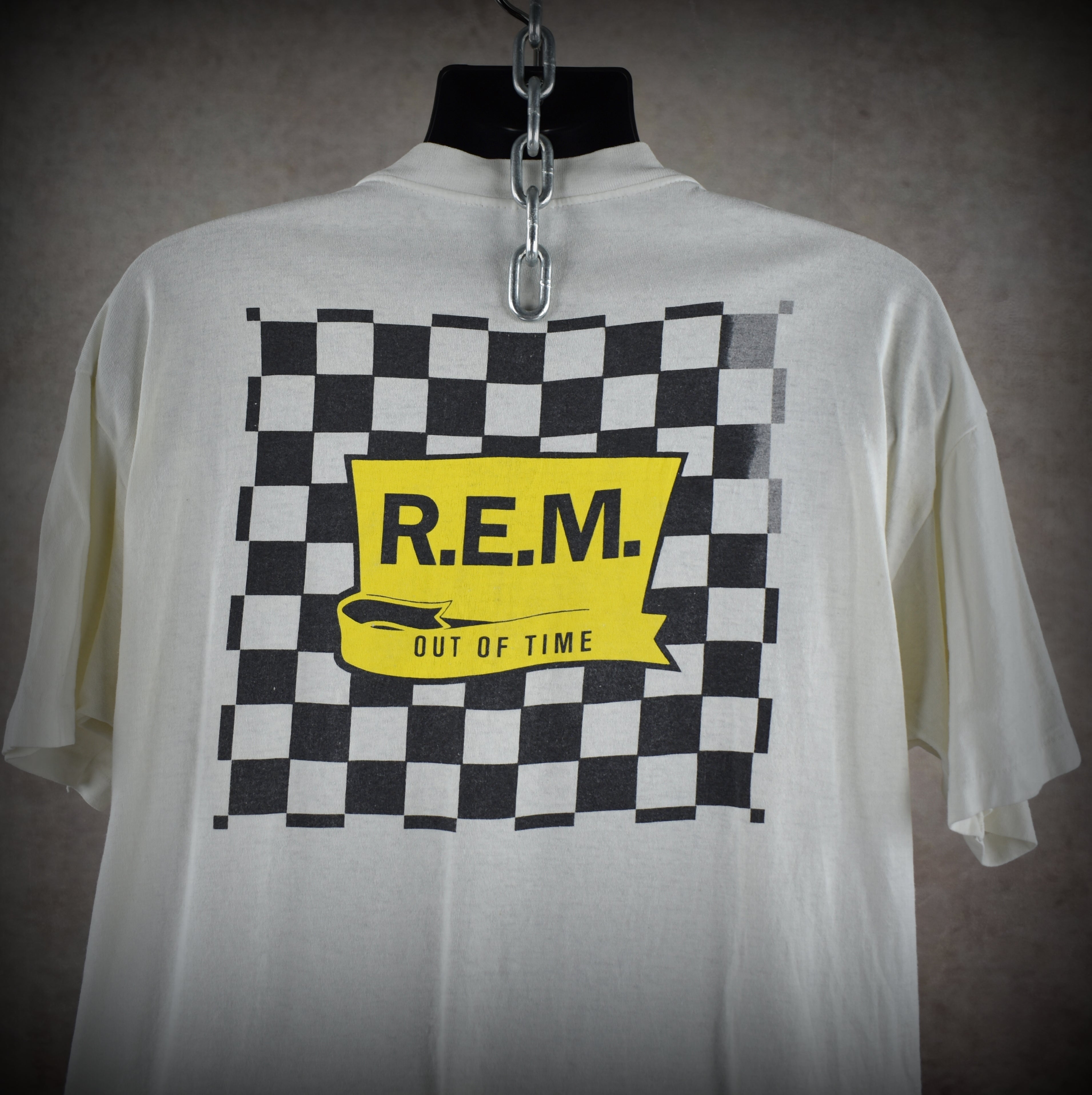 1991 r.e.m. vintage losing my religion era iconic out of time 90s alternative rock band promo t-shirt