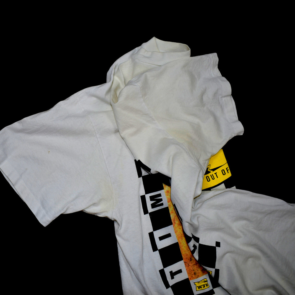 1991 r.e.m. vintage losing my religion era iconic out of time 90s alternative rock band promo t-shirt
