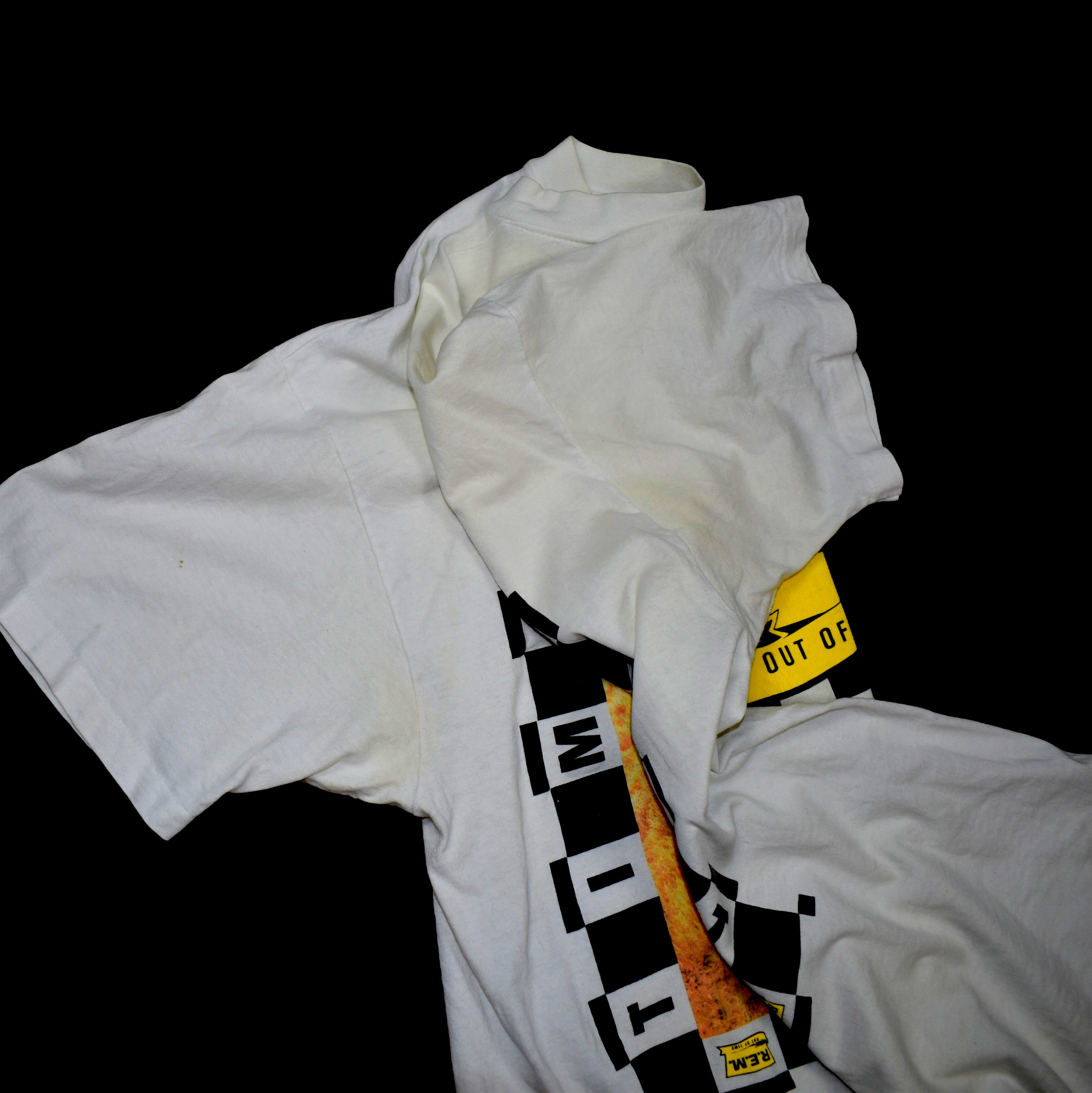 1991 r.e.m. vintage losing my religion era iconic out of time 90s alternative rock band promo t-shirt
