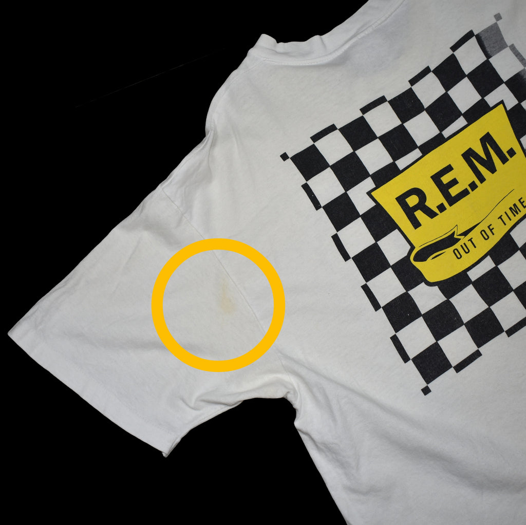 1991 r.e.m. vintage losing my religion era iconic out of time 90s alternative rock band promo t-shirt