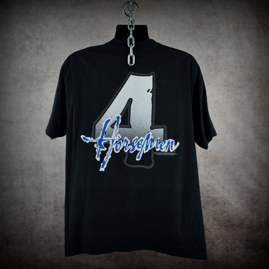 1999 ric flair vintage wooo! iconic nature boy 90s wcw four horsemen wrestler promo t-shirt