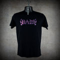 2000s bam margera vintage viva la bam era metallic pink heartagram element skateboards promo t-shirt