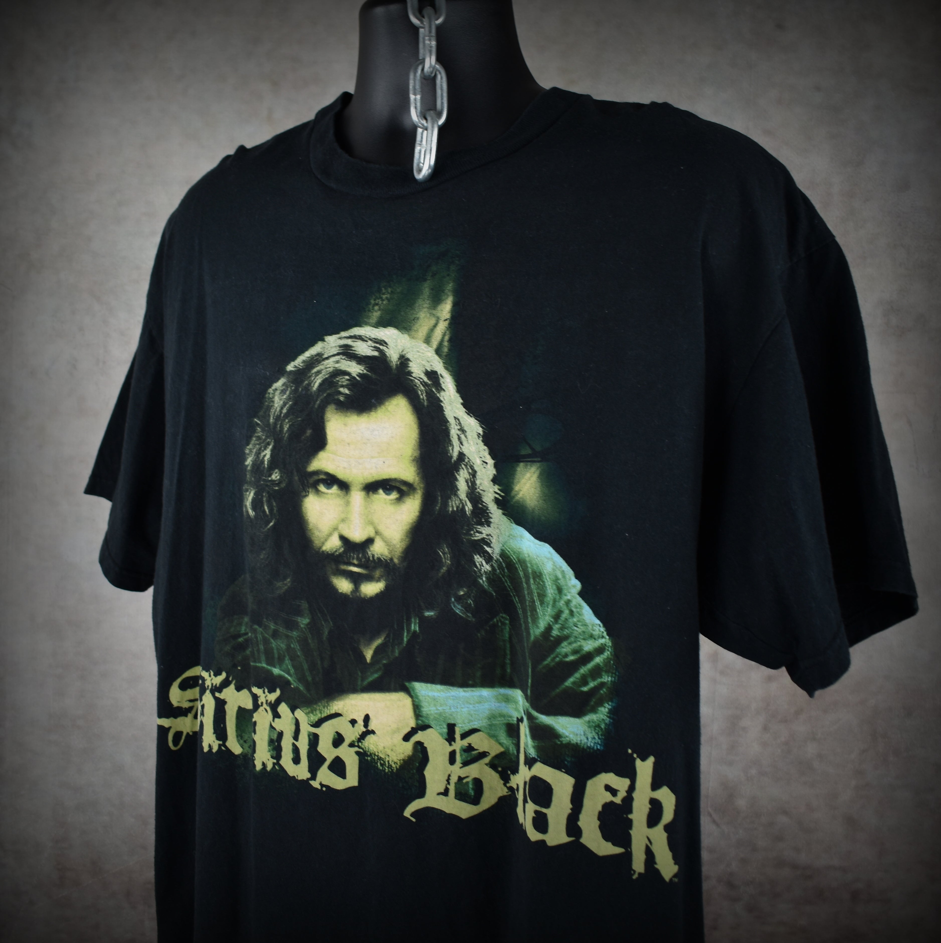 2005 harry potter and the prisoner of azkaban vintage 00s sirius black movie character promo t-shirt