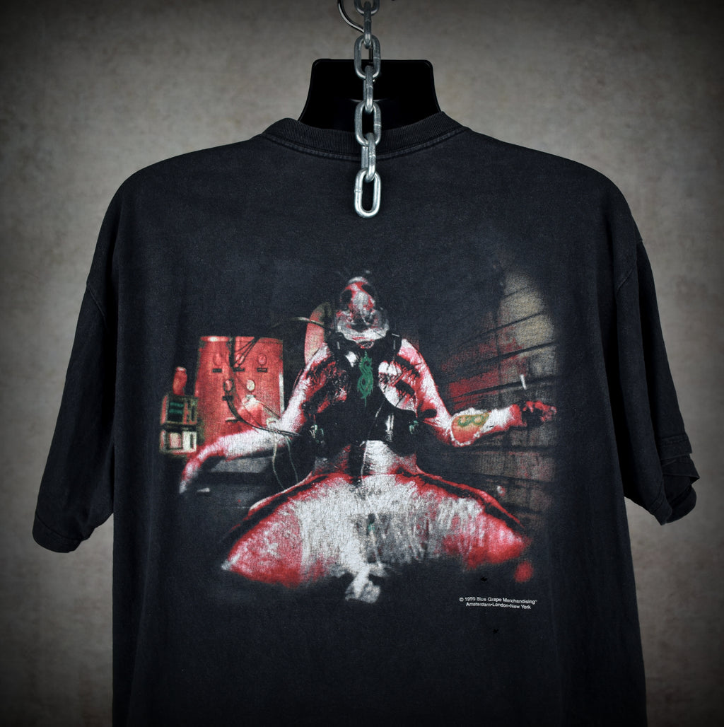 1999 slipknot vintage 870621345 classic  90s / y2k nü metal band promo t-shirt